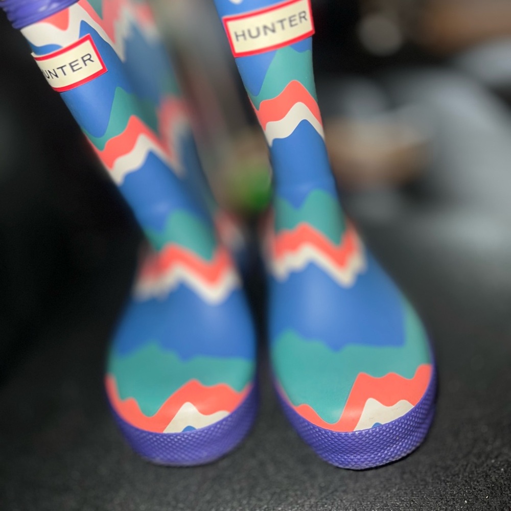 Hunter Blue and Green Underwear and Socks